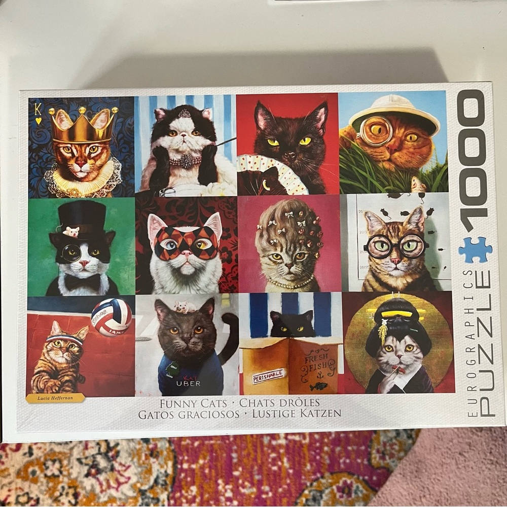 Funny Cats Puzzle - Picture 2 of 3